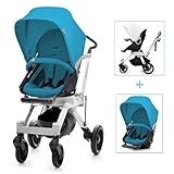 Orbit Baby G2 Color Packed Stroller in Black Pacific Blue