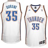 Kevin Durant Oklahoma City Thunder Youth Stitched Swingman White Jersey