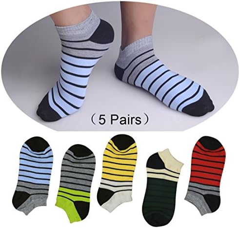 HCSocks Mens Active Socks Best Cotton Active Socks For Mens (5 Pair)