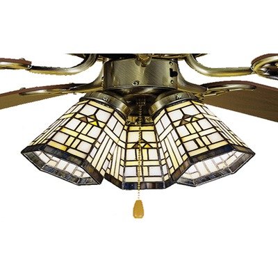 Arrowhead Mission Fan Light Shade
