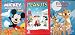 Set of 3 Holiday Coloring Books - Mickey Mouse - Peanuts - Island of Misfit Toys