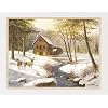 2 Country Cabin Deer Prints Home Decor Art Pictures