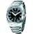 Police 'Alert' Gents Stainless Steel Bracelet Watch With Black Dial