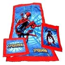 Childrens/Kids Spiderman three 3 piece towel set (bath, hand and face)