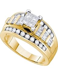 1.0CTW DIAMOND INVISIBLE RING