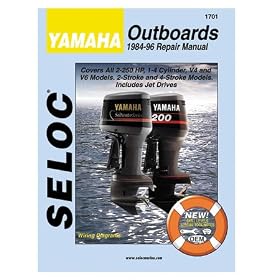 Seloc Marine Engine Maintenance and Repair Manuals Yamaha All Engines 2 and 4 STROKES,... by 