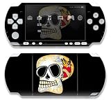 Skull Decorative Protector Skin Decal Sticker for Sony Playstation PSP 1000 Portable System