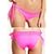 La Senza Ruffles Halter Neon Pink brief