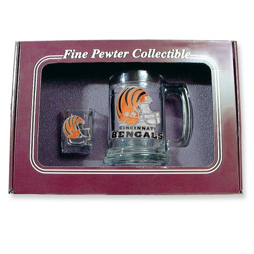 Cincinnati Bengals Shot Glass and Mug Set