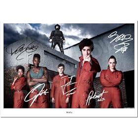 MISFITS 1 TV SHOW SIGNED AUTOGRAPH PHOTO A4 12X8 INCHES PRINT POSTER