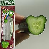 くまのきゅうり2本[New!][家庭菜園用きゅうりの型・可愛いキュウリをデコ弁に！]