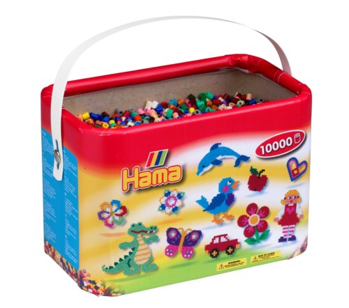 Hama 202-67 - Perlen-Eimer, volltonfarbe
