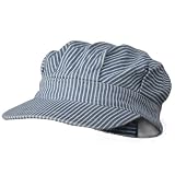 Conductor's Cap / Light Blue Stripe W32S35C