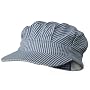 Conductor's Cap-Light Blue Stripe