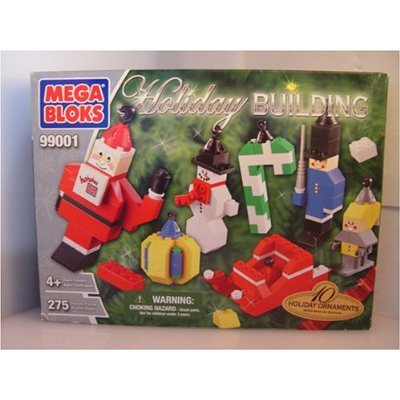 Childrens Toyshop  Toys : Mega Bloks Holiday Building 99001 (10 Holiday Ornaments)