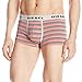 Diesel Men's Hero Fit Trunk, Pink Stripe, Small