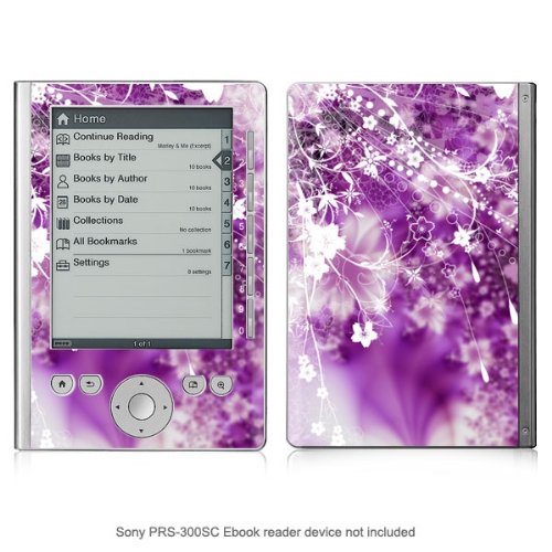 Protective Decal Skin Sticker for Sony E-book PRS-300SC PRS300 case cover prs-300SC-281