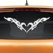 WallDesign Heart of Fire Car Sticker RS.220.00