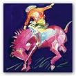 Rock and Roll by Carrie Fell 24"x24" Art Print Poster