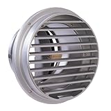 西邦工業 SEIHO SVD250AC 外壁用アルミ製換気口 (ベントキャップ) 厚型 防火ダンパー付 低圧損