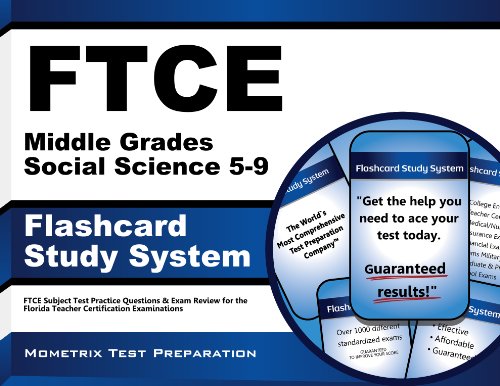 ftce middle grades social science 5 9 flashcard study system ftce test practice questions  exam review for the