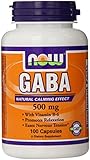NOW Foods Gaba 500mg, 100 Capsules