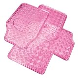 Review Streetwize  / Car, 4x4, MPV Pink 4pce Checker Plate Mat Set