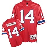 Reebok New England Patriots Steve Grogan Youth Retired Premier Throwback Jersey Small