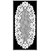 Heritage Lace Cottage Rose 14-Inch by 62-Inch Runner, White