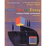 from idea to essay a rhetoric reader  handbook 2009 mla update edition