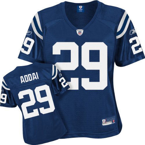 Reebok Indianapolis Colts Joseph Addai Women's Premier Jersey Large