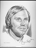 1974 Toby Harrah Texas Rangers Lithograph