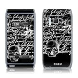 Liebesbrief Black Design Protective Decal Skin Sticker for Nokia N8 Cell Ph ....