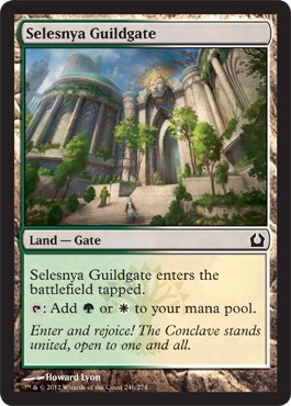 Magic: the Gathering - Selesnya Guildgate (246) - Return to Ravnica On Sale