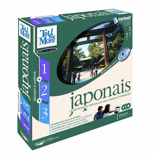 City Travel Guides Discounted  Used : Tell me More 5.0 Japonais 1+2+3