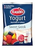 EasiYo Sweet Greek Yogurt Base and Culture, 8.47-Ounce / 240g e, Pack of 5