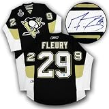 Marc-Andre Fleury Pittsburgh Penguins Autographed/Hand Signed Rbk Jersey