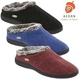 Acorn Chinchilla Mule Slipper for Women