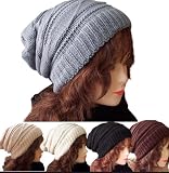 Produkt-Bild: Caripe M&uuml;tze Winterm&uuml;tze Long Beanie Strickm&uuml;tze - Sn&ouml;