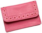 Cross Autocross AC200-7A Women's Money Wallet Collection Folded Card Case (Pink/Orange)