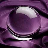 Amlong Crystal&reg; Clear Crystal Ball 8" 200mm with Free Wooden Stand