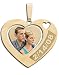Custom Photo Pendant Sterling Silver Heart with Date Etched Photo Pendant Picture Charm Created From Your Favorite Photo