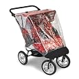 Baby Jogger City Mini Double Rain Canopy - PVC Free