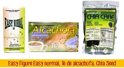 Easy Figure Easy Normal, Te De Alcachofa, Chia Seed Burn Fat Lose Weight Reduction Burner Belly Burner Weight Loss