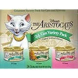 Disney's Aristocats 24 Can Variety Pack Cat Food