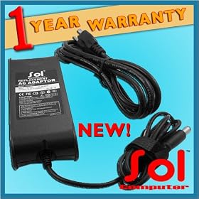 SOL COMPUTER 65W Power Supply Cord for DELL Adamo 13 Inspiron 1318 1420 1440 15