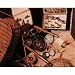 Fly Fishing Rod Reel and Lures collage Art Print POSTER - 16x20