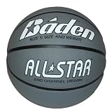 Baden Kids All Star Basketball - Silver/White, Size 5