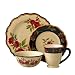 Pfaltzgraff Margarita 16-Piece Dinnerware Set, Service for 4