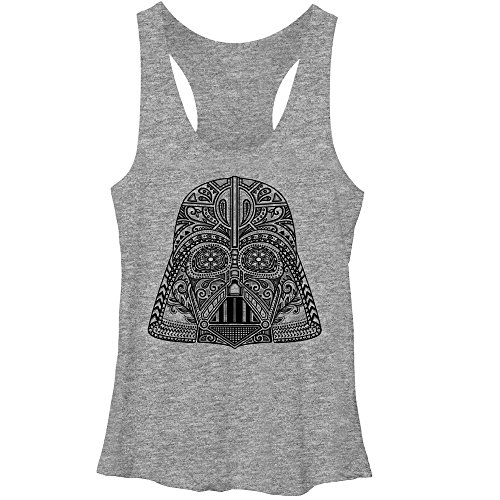 Star Wars Ornate Vader Helmet Womens Graphic Racerback Tank
